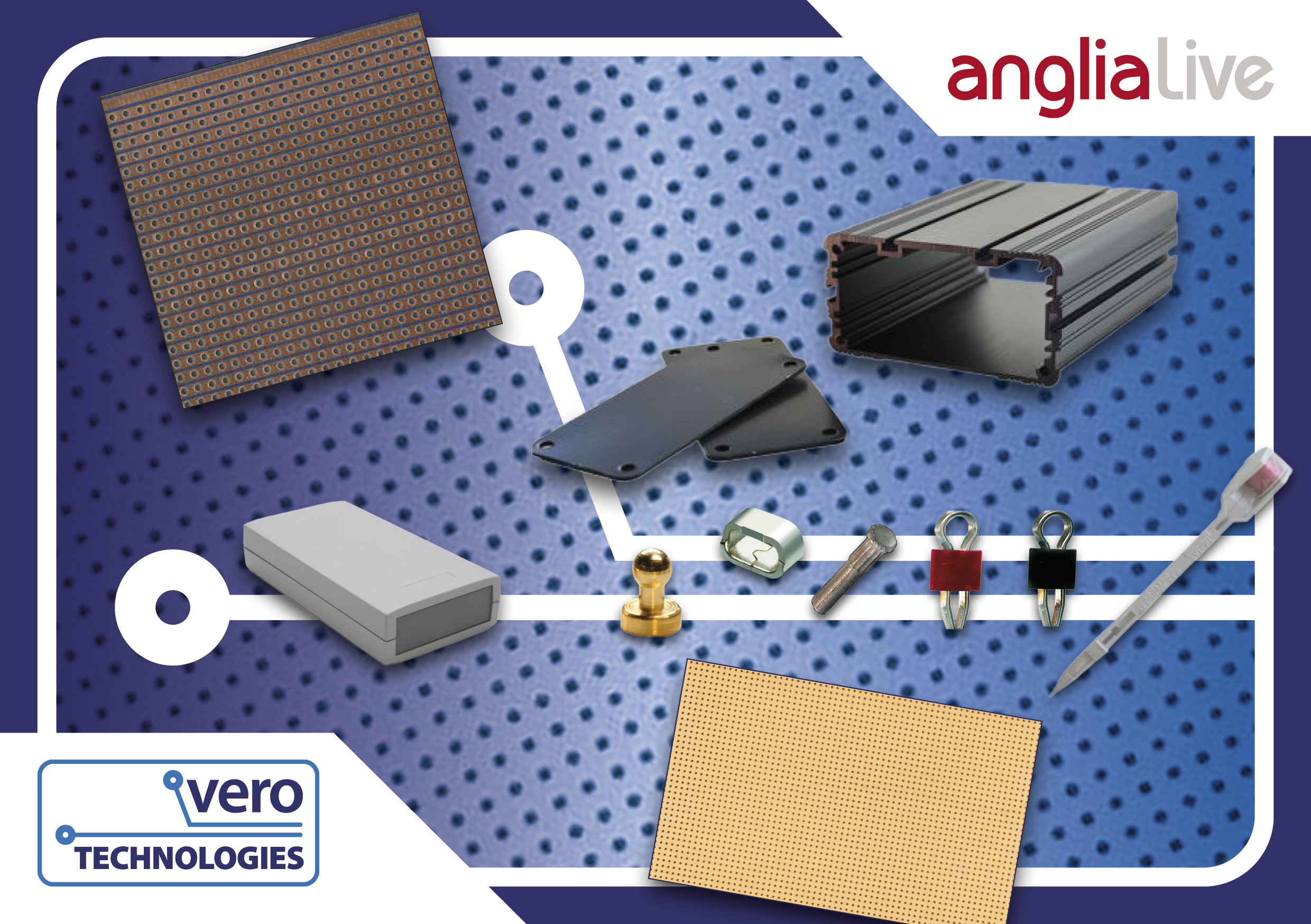Vero's Range of PCB Prototyping Aids and Accessories now Stocked at Anglia